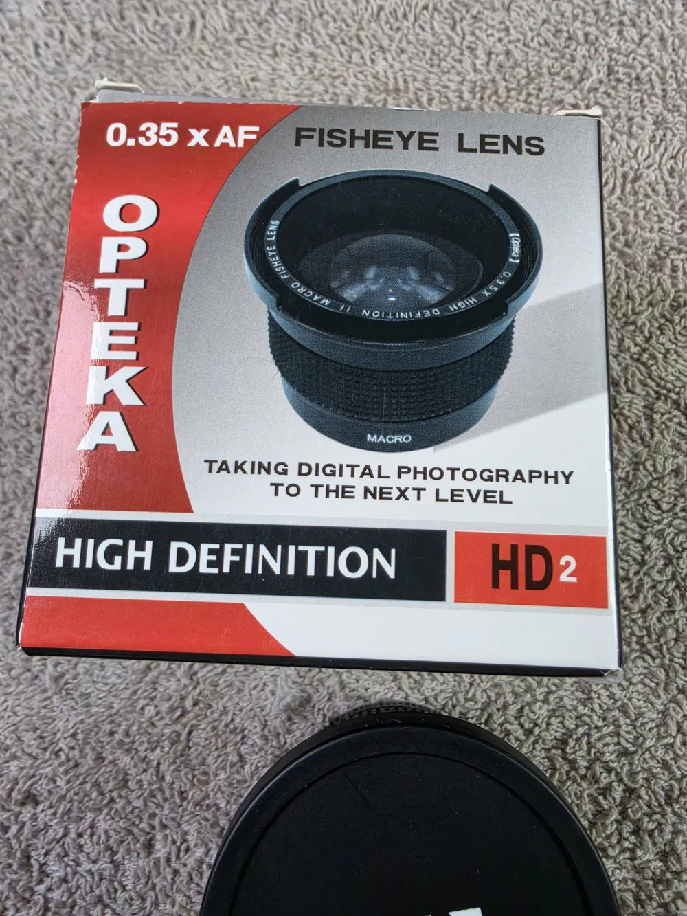 0.35x AF Fisheye Lens HD2 – Black